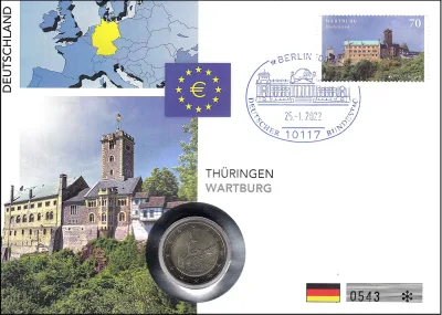 ZVEZNA DEŽELA TURINGIJA - GRAD WARTBURG